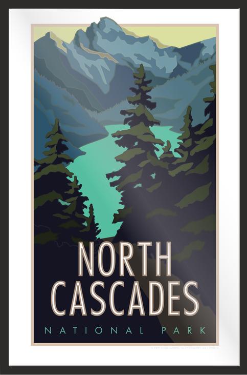 North Cascades National Park - Washington - Poster