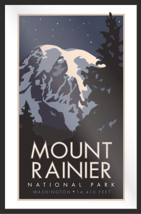Mt. Rainier, Washington Poster