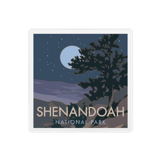 Shenandoah National Park (Old Rag Mountain), Virginia - 4" x 4" Coaster