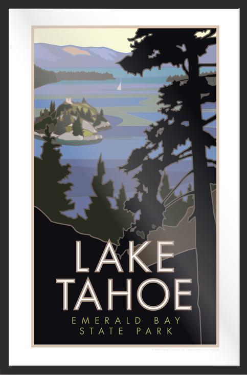 Lake Tahoe, Emerald Bay - Poster