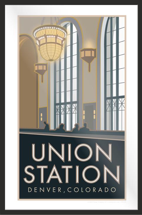 Union Station 3 (Cooper Lounge), Denver, Colorado - Poster