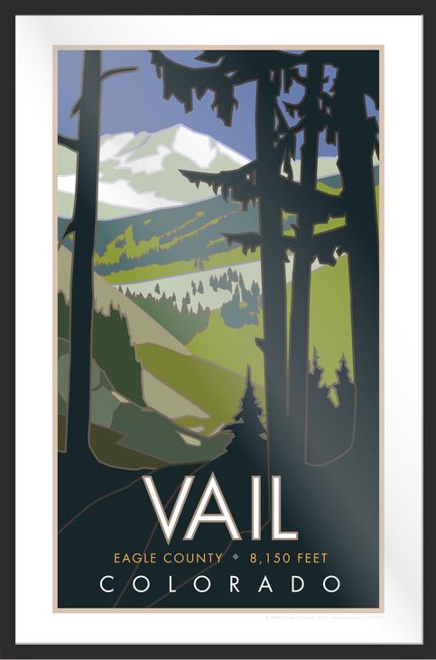 Vail Basin, Summer - Poster