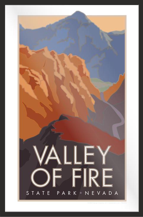 Valley of Fire, Nevada - Poster