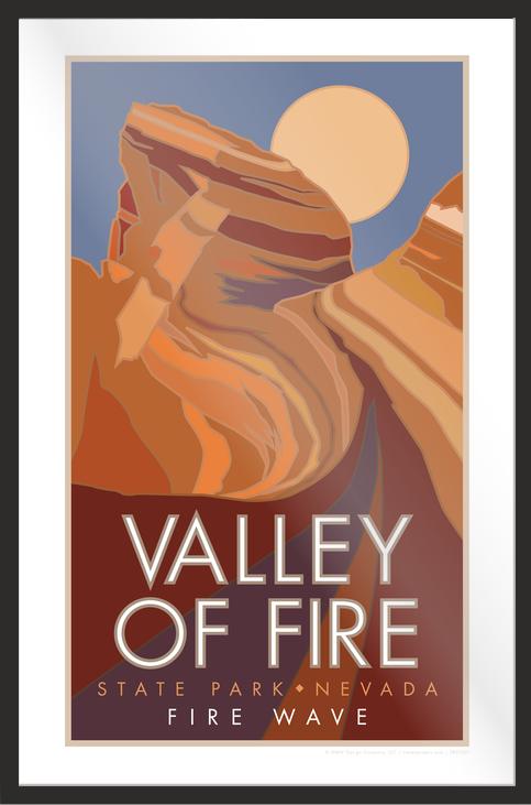 Valley of Fire State Park (Fire Wave), Nevada - Poster