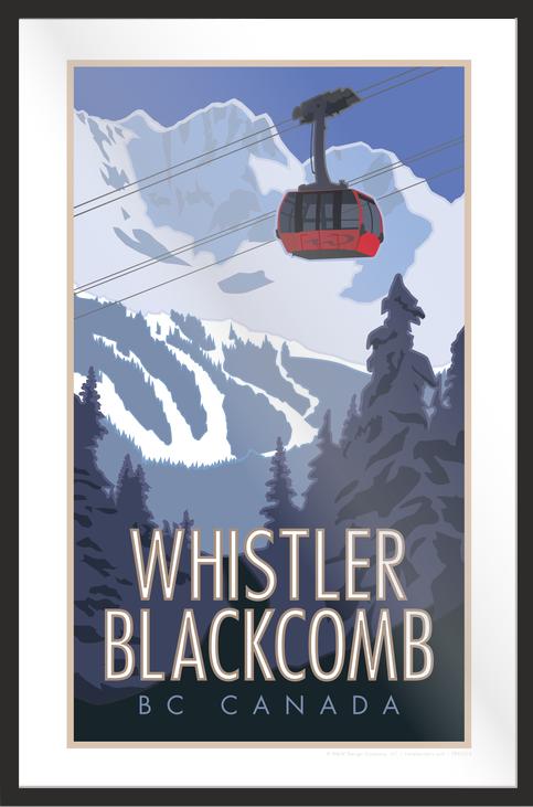 Whistler Blackcomb - BC, Canada - Poster