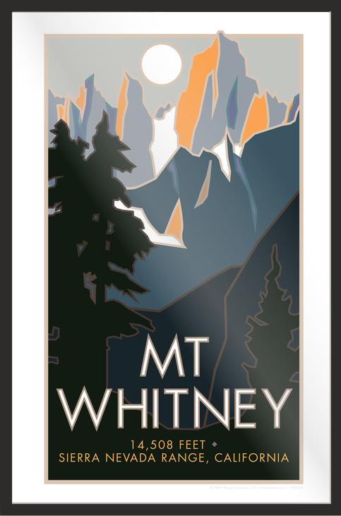 Mt. Whitney, California - Poster