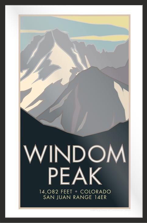 Windom Peak, Colorado - Colorado 14er - Poster