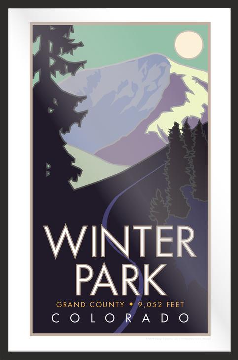 Winter Park, Colorado - Poster