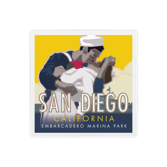 Unconditional Surrender Coaster - 4" x 4" Coaster