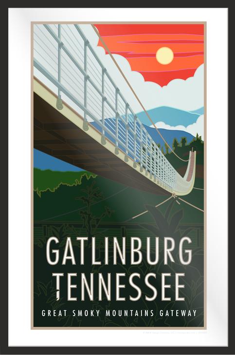 Gatlinburg Tennessee - Poster