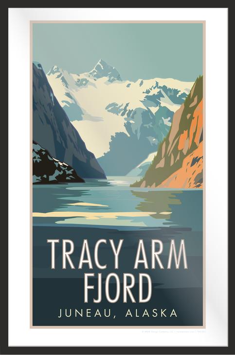 Tracy Arm Fjord - Poster