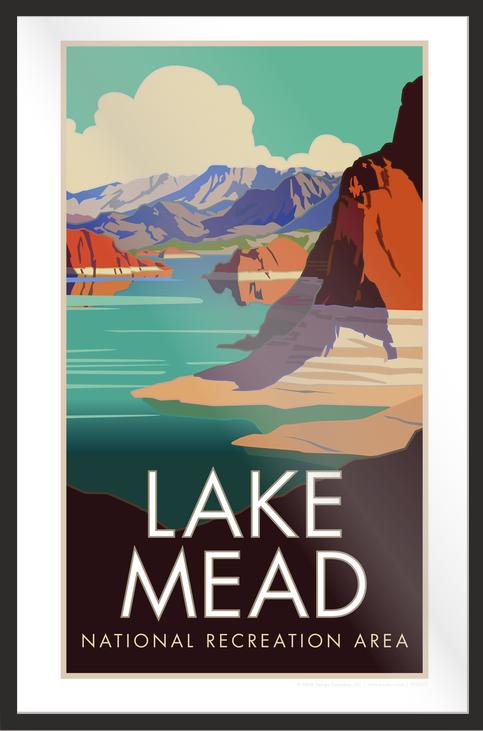 Lake Mead Rec Area - Poster
