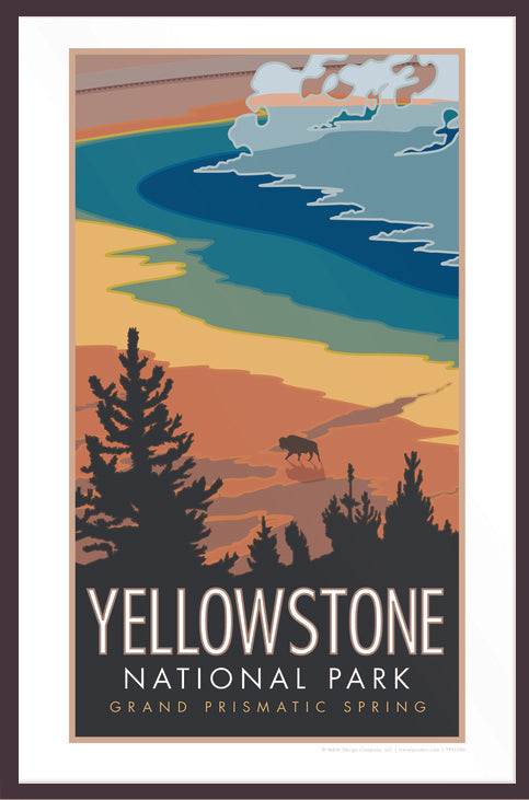 Yellowstone Grand Prismatic - Poster