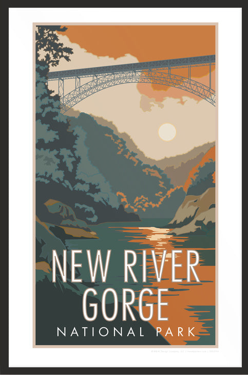 New River Gorge- Poster