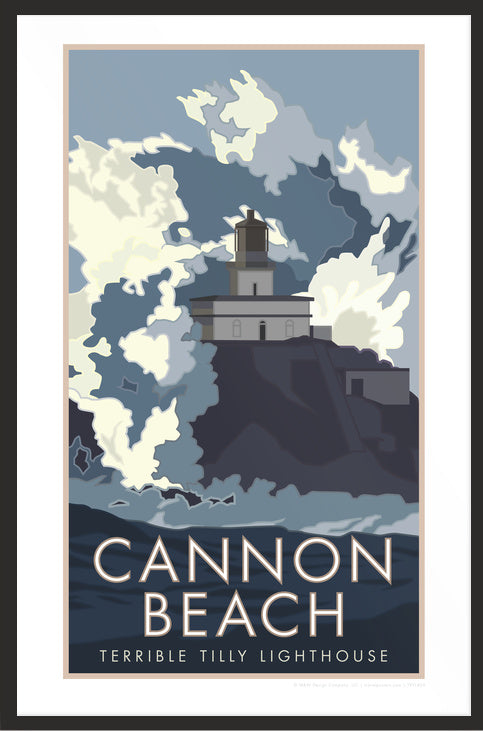 Terrible Tilly Lighthouse - Poster