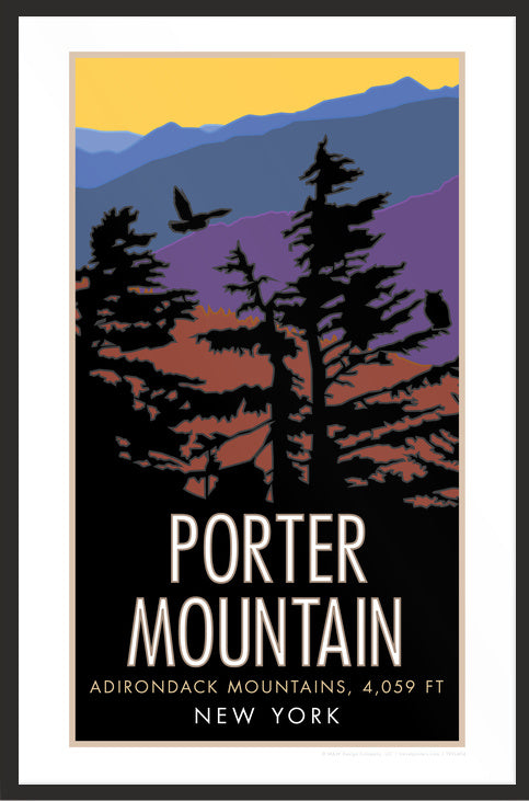 Porter Mountain - Poster