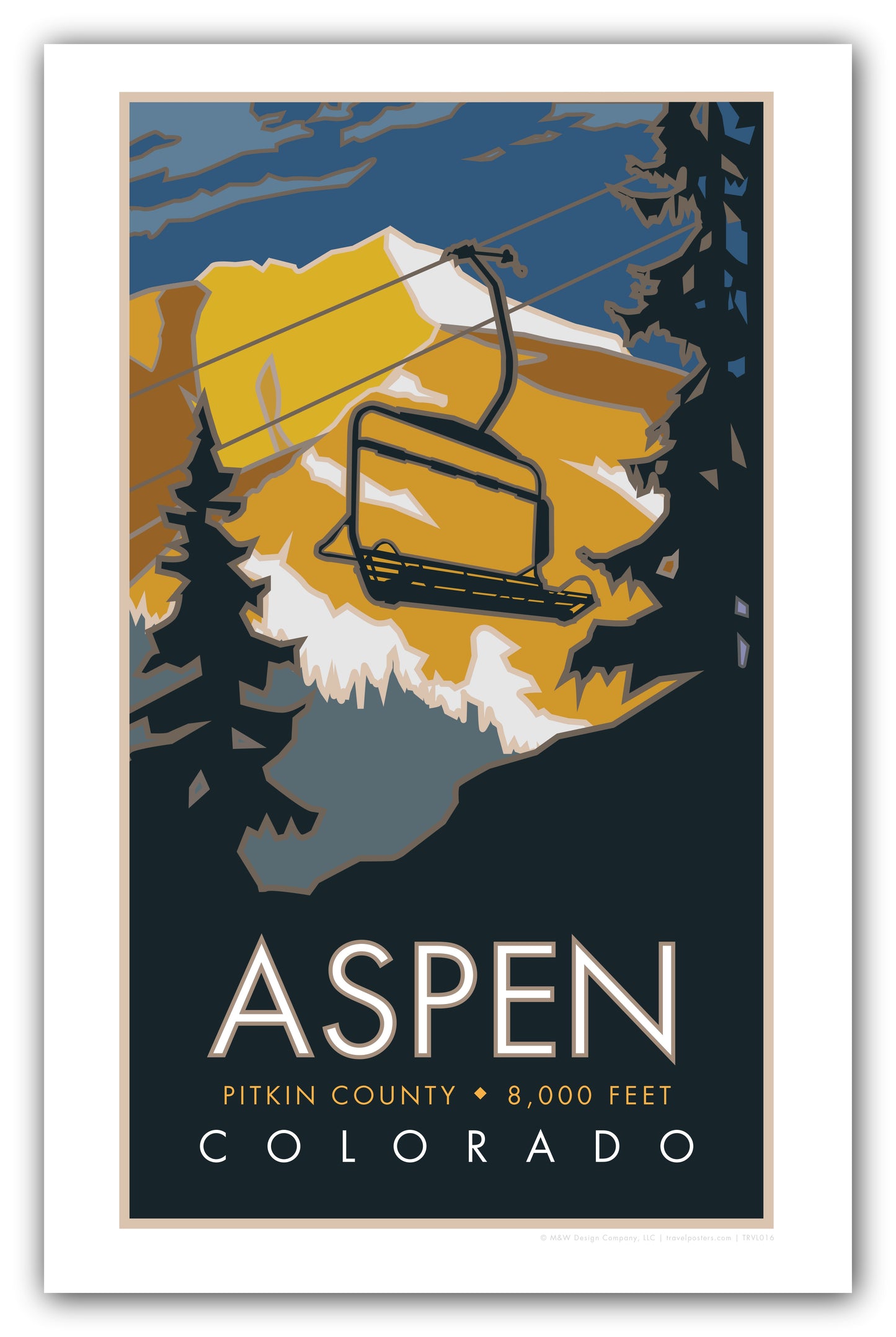Aspen, Colorado - Poster