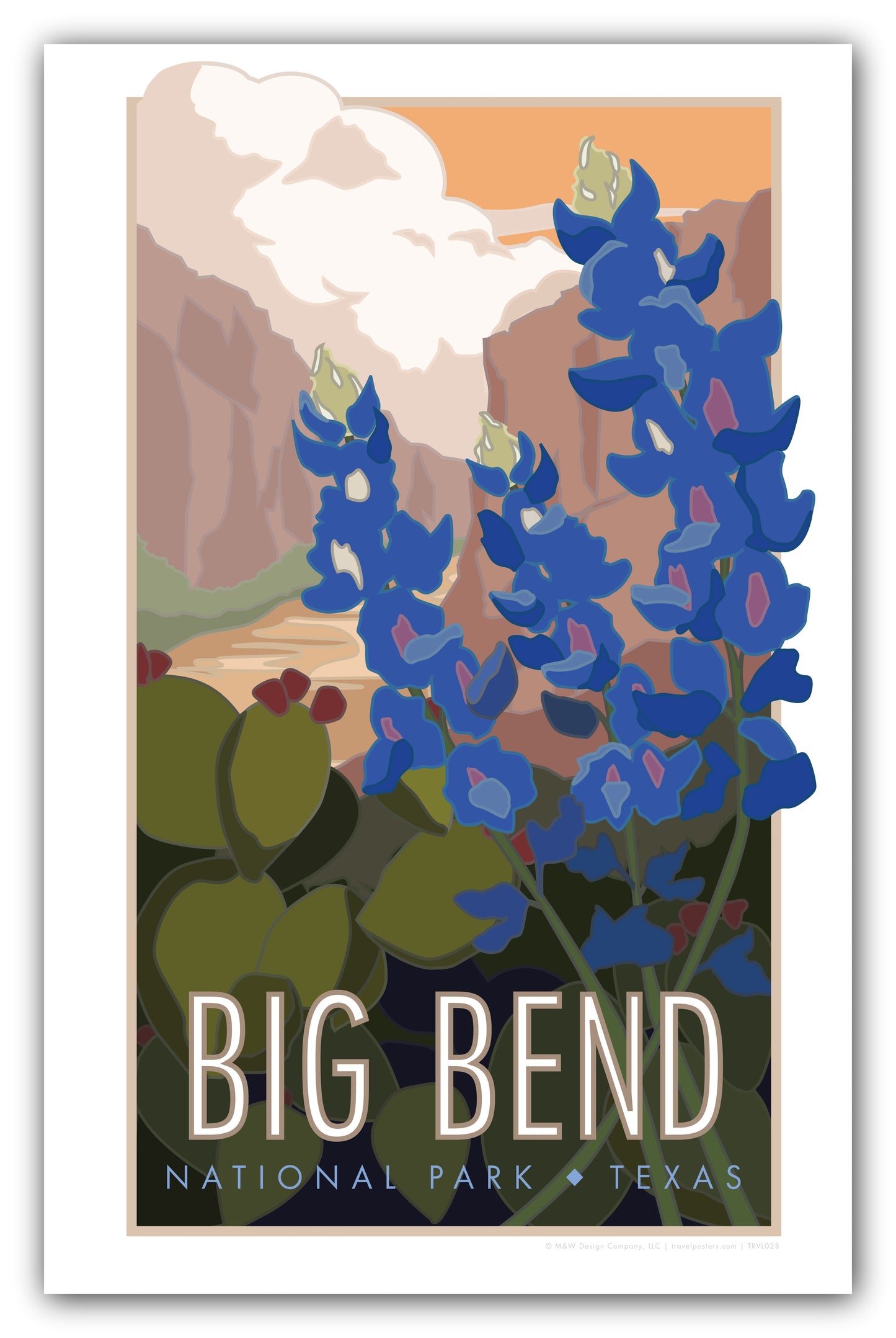 Big Bend National Park - Texas- Poster
