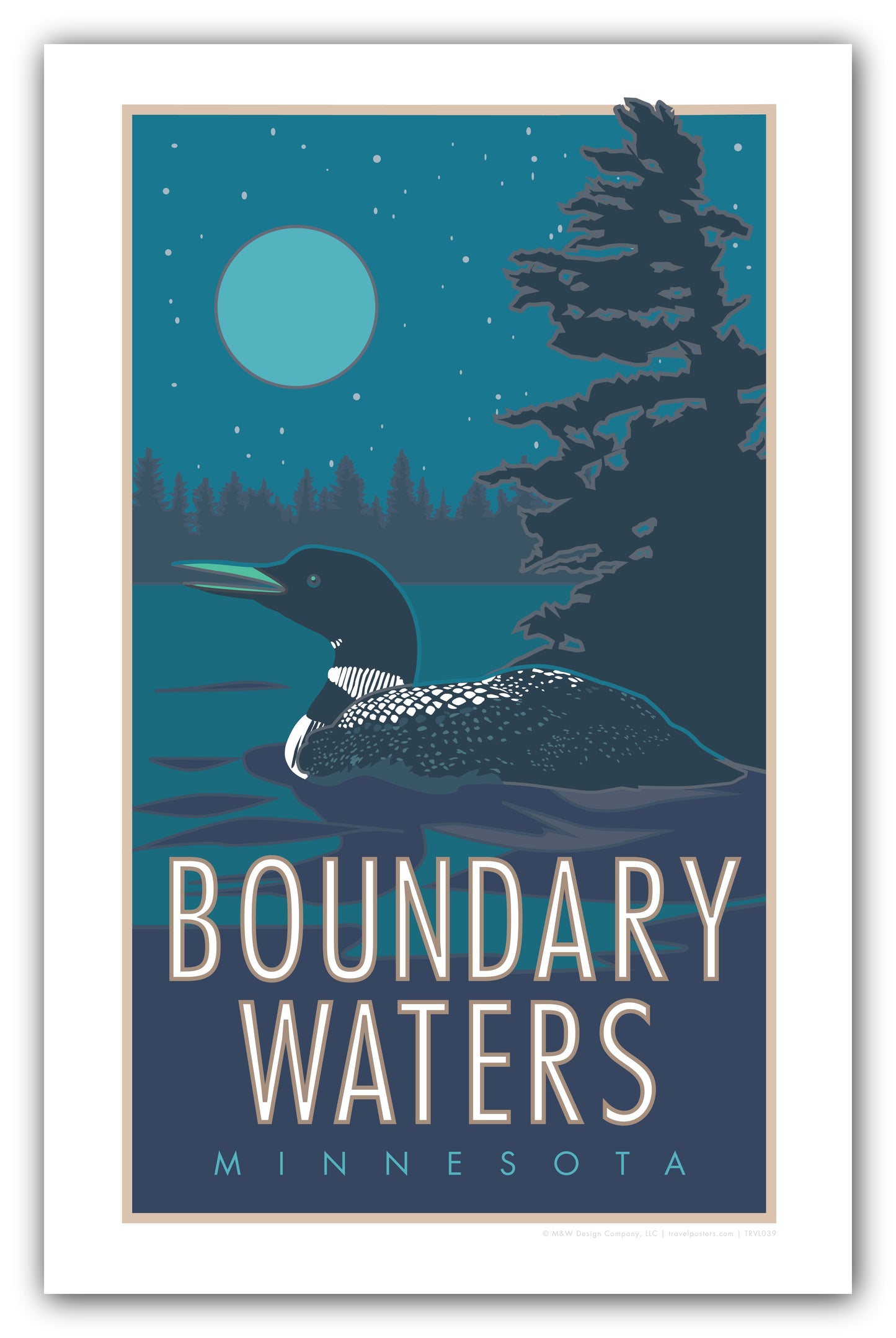 Boundary Waters, Minnesota - Poster