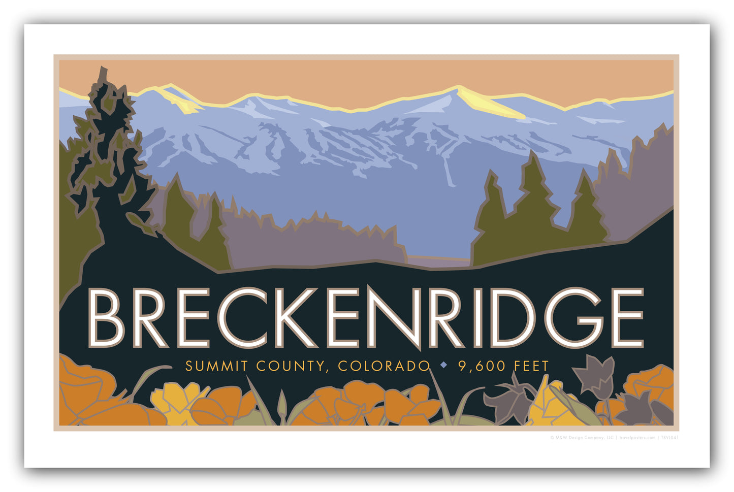 Breckenridge, Colorado, Horizontal - Poster