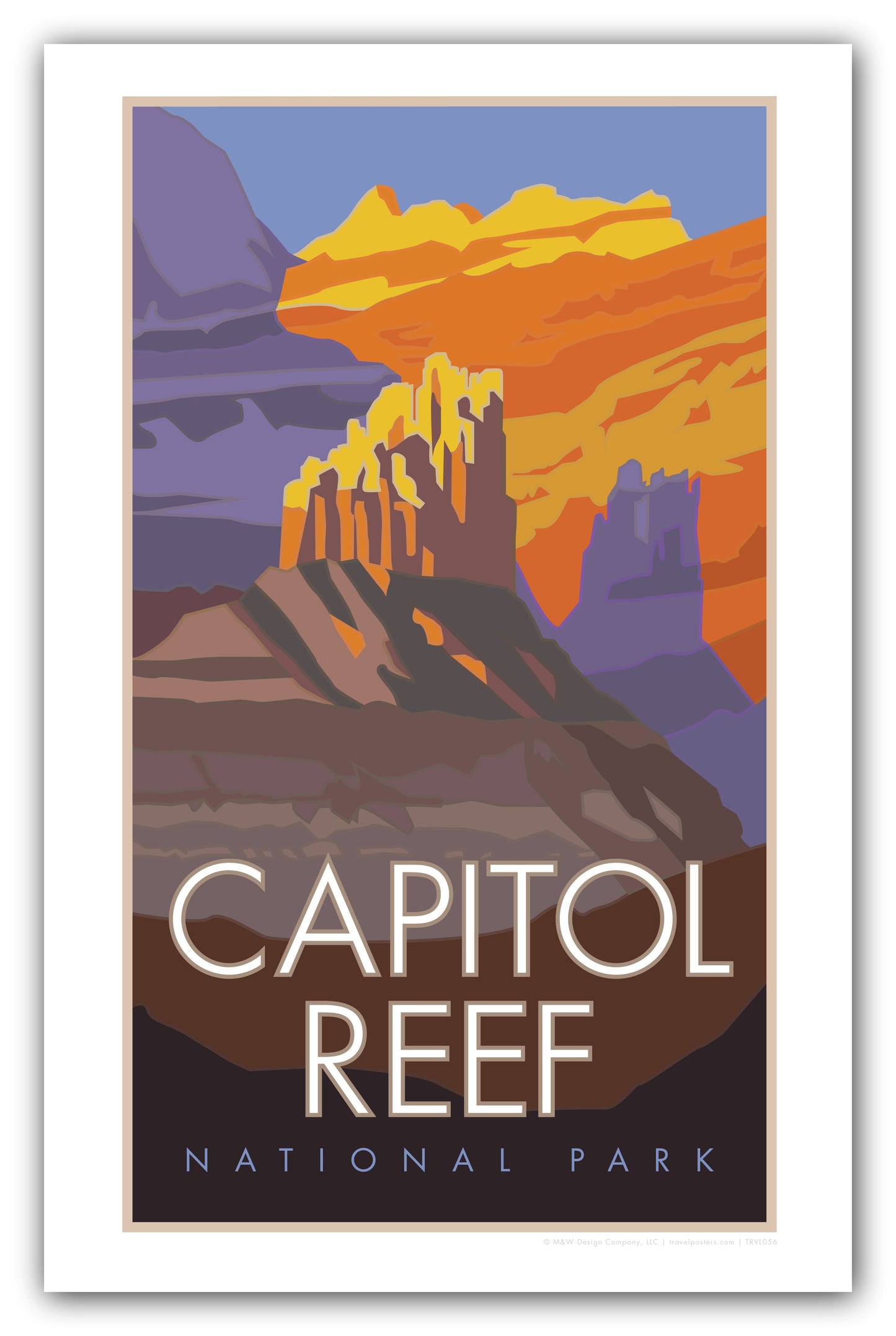 Capitol Reef National Park, Utah - Poster