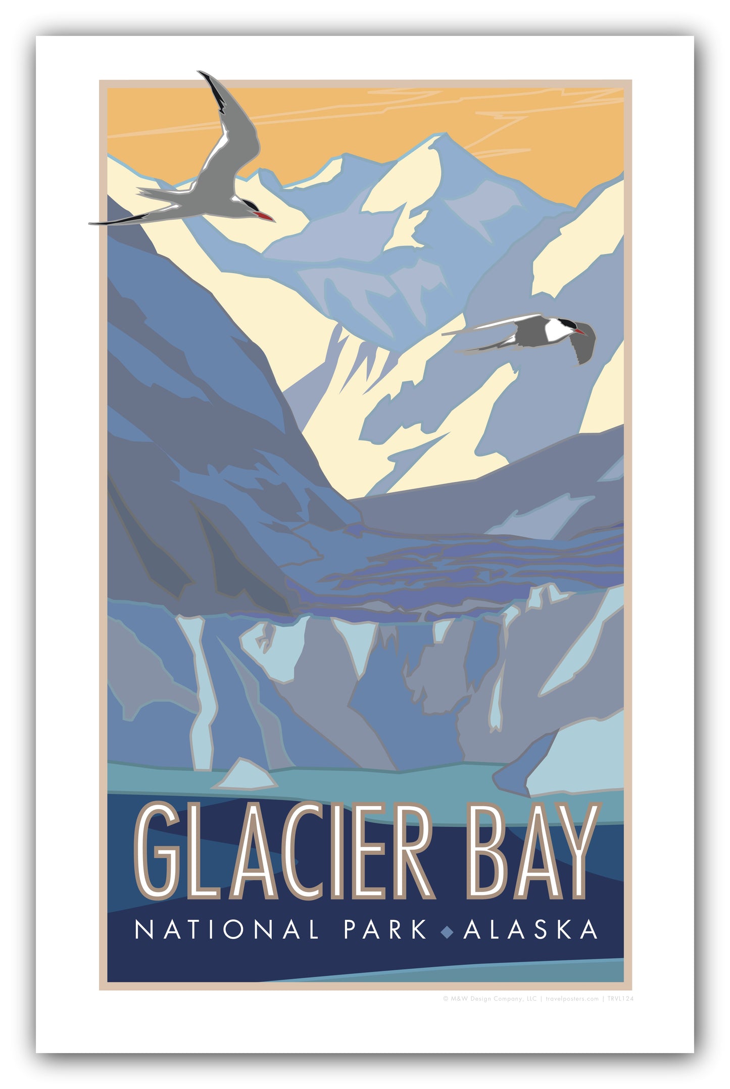 Glacier Bay National Park - Alaska- Poster