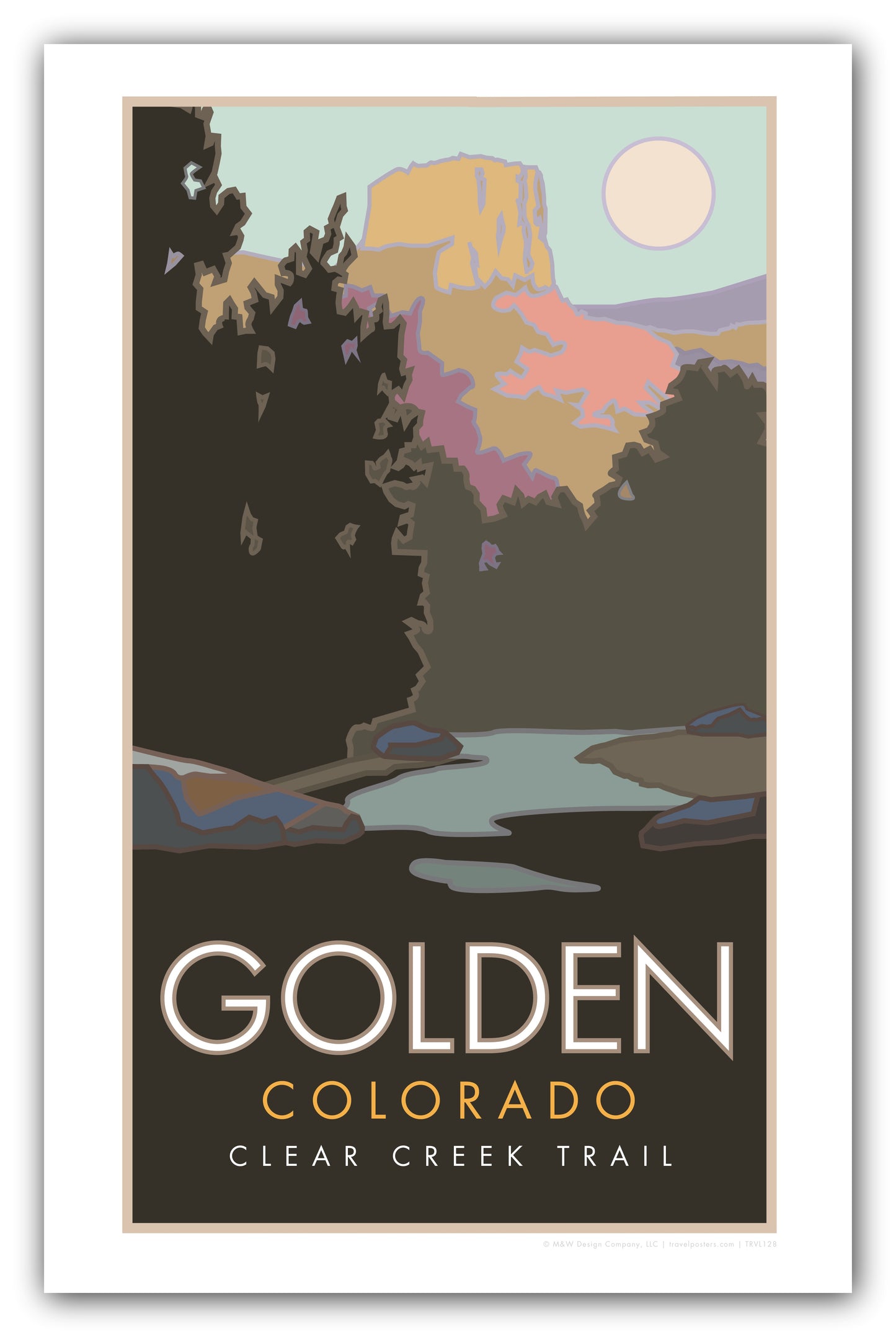 Golden, Colorado - Poster