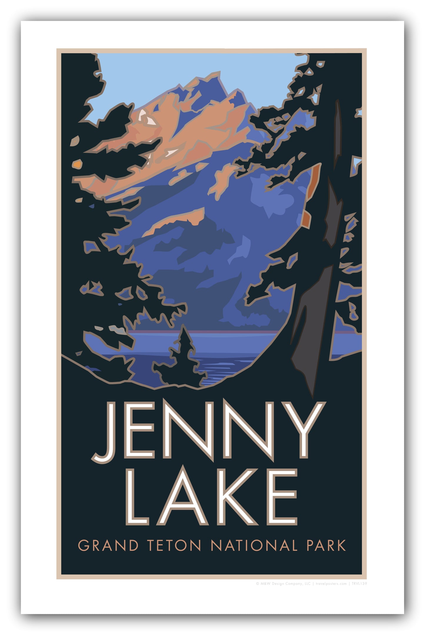 Grand Teton National Park (Jenny Lake) #2, Wyoming - Poster