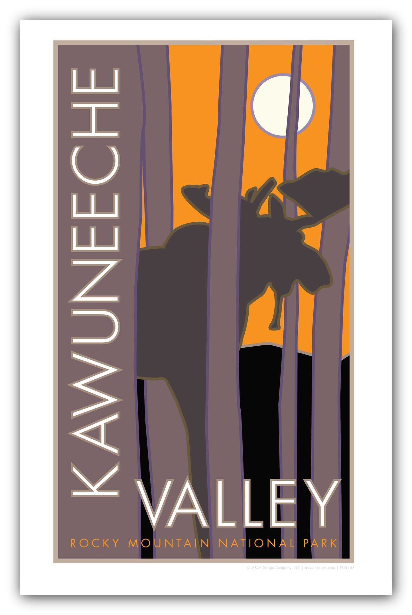 Kawuneeche Valley, Colorado - Poster