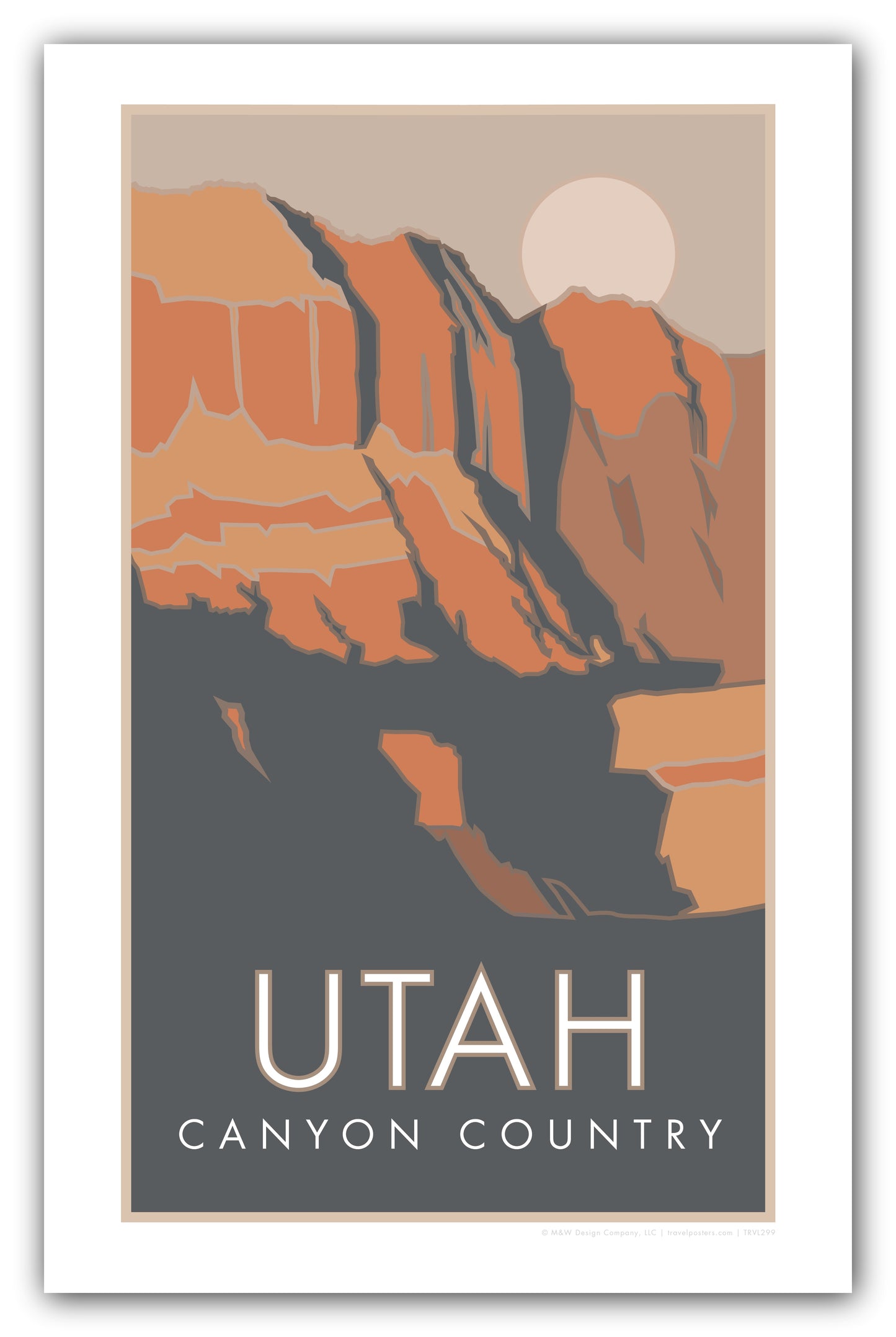 Utah Canyon Country - Poster