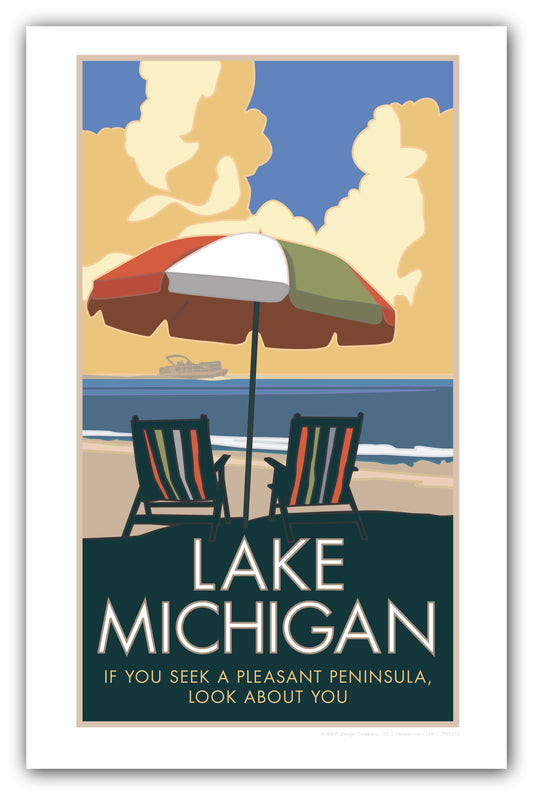 Lake Michigan - Poster
