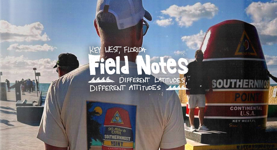 Field Notes Travel Blog, Key West Florida