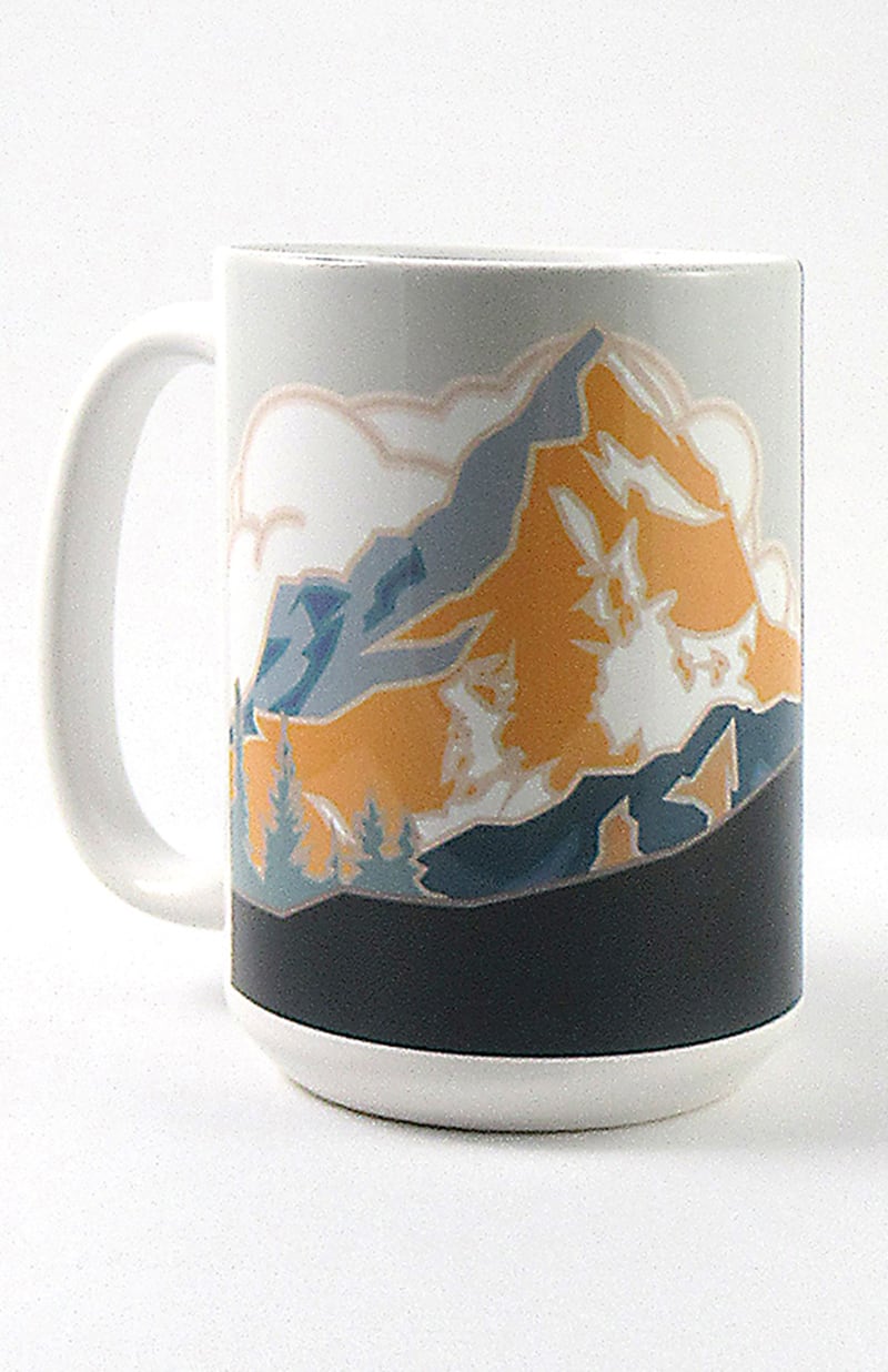 Colorado 14er Ceramic Mug