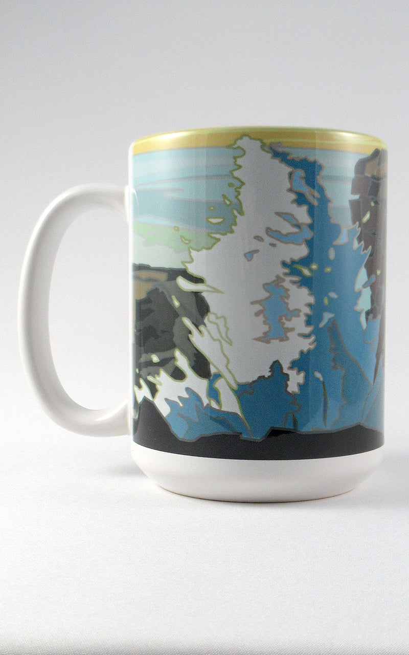 Acadia National Park, Thunder Hole, Maine - 15oz. Ceramic Mug