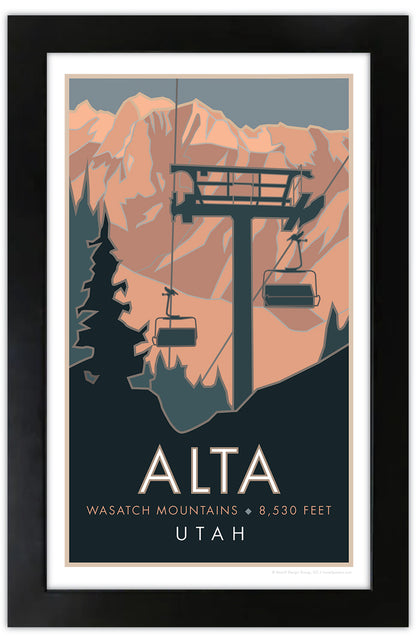 Alta, Utah - Poster