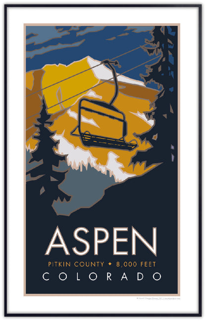 Aspen, Colorado - Poster