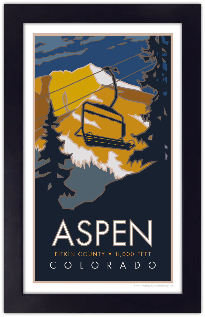 Aspen, Colorado - Poster