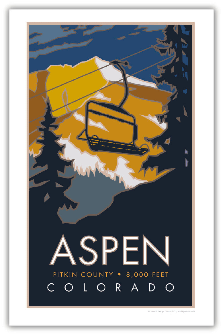 Aspen, Colorado - Poster