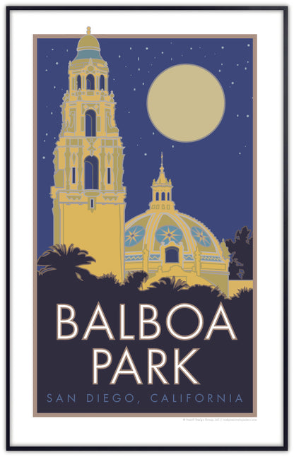 Balboa Park, San Diego California - Poster