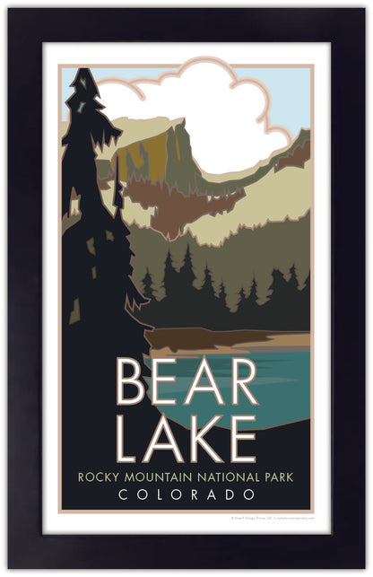 Bear Lake #2, Rocky Mountain National Park, Colorado - Poster