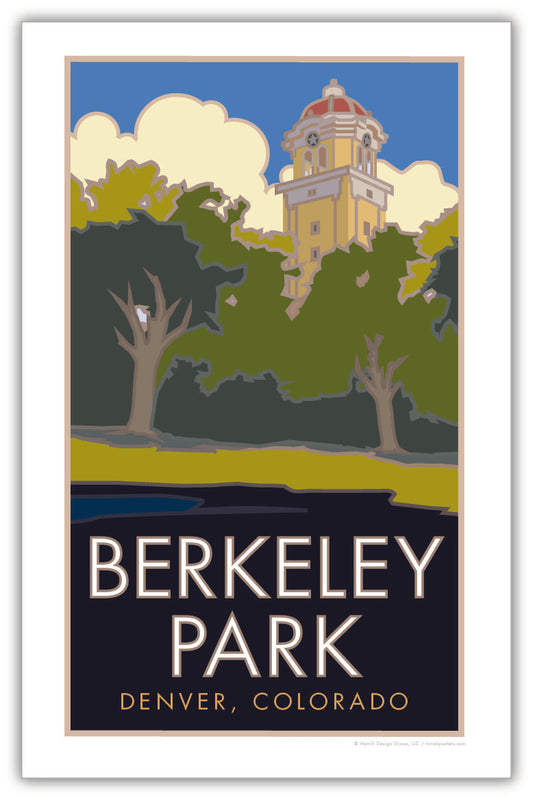 Berkeley Park, Denver, Colorado - Poster