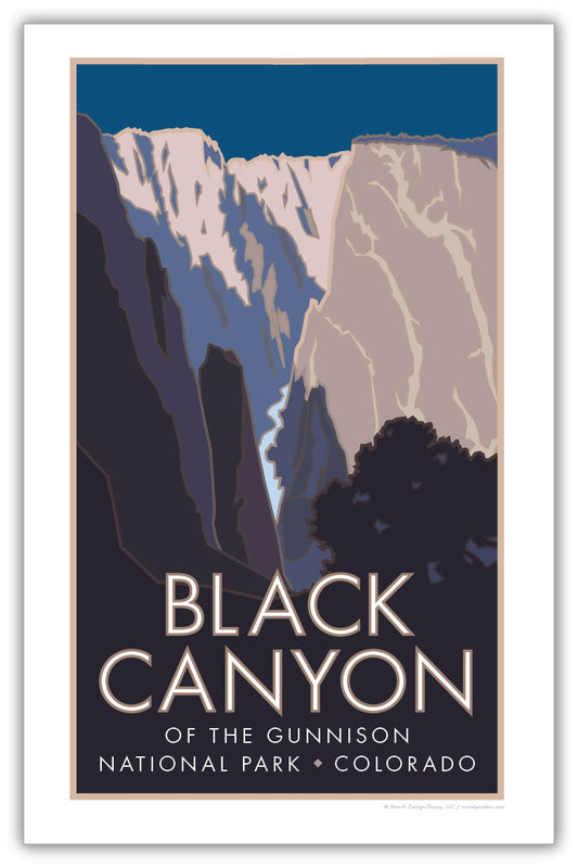 Black Canyon of the Gunnison National Monument, Colorado - Poster