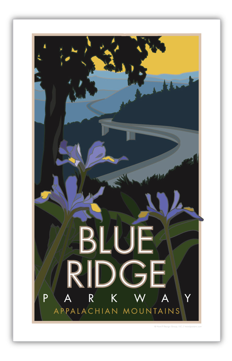 Blue Ridge Parkway - Poster