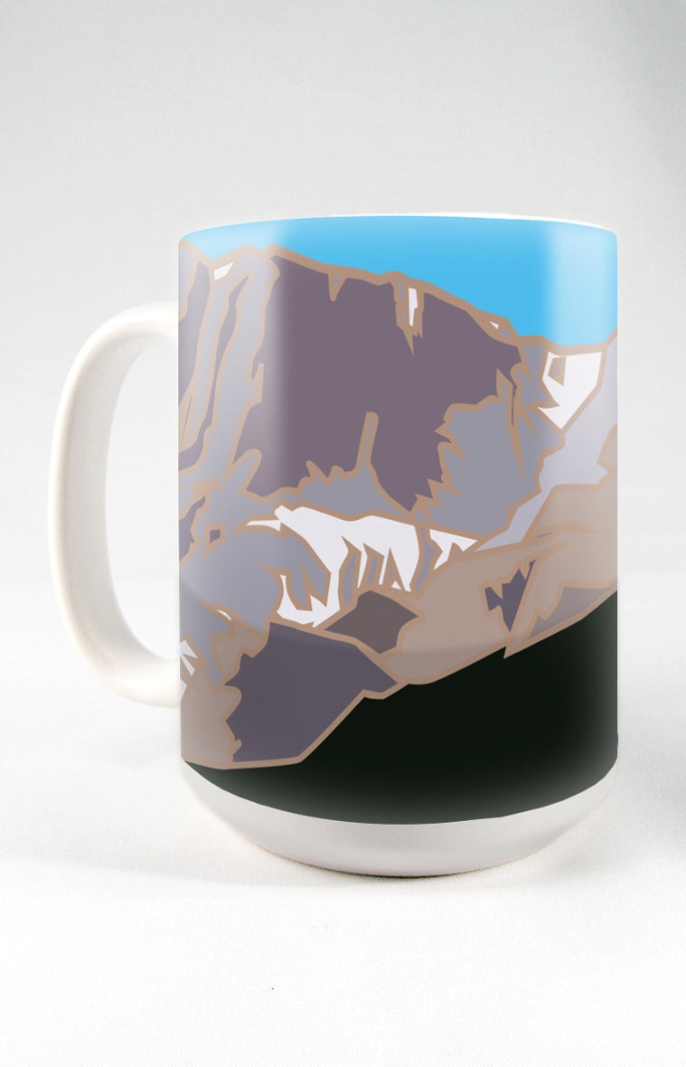 Mt. Blue Sky, Colorado - Colorado 14er - 15oz. Ceramic Mug