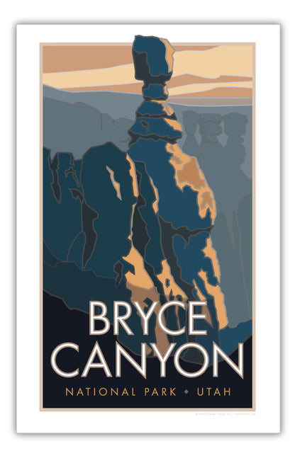 Bryce Canyon National Park, Utah (Thor's Hammer) - Poster