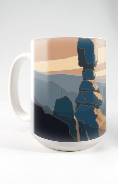 Bryce Canyon National Park, Utah (Thor's Hammer) - 15oz. Ceramic Mug