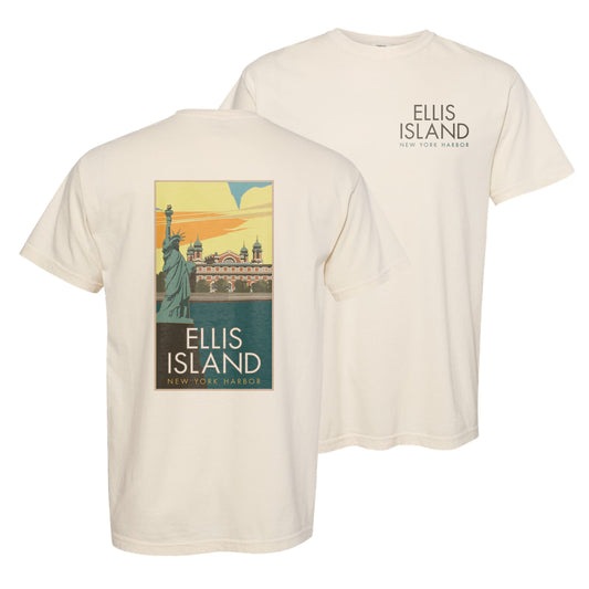 Ellis Island - Comfort Colors Heavyweight T-Shirt