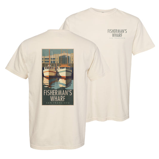 Fishermans Wharf - Comfort Colors Heavyweight T-Shirt