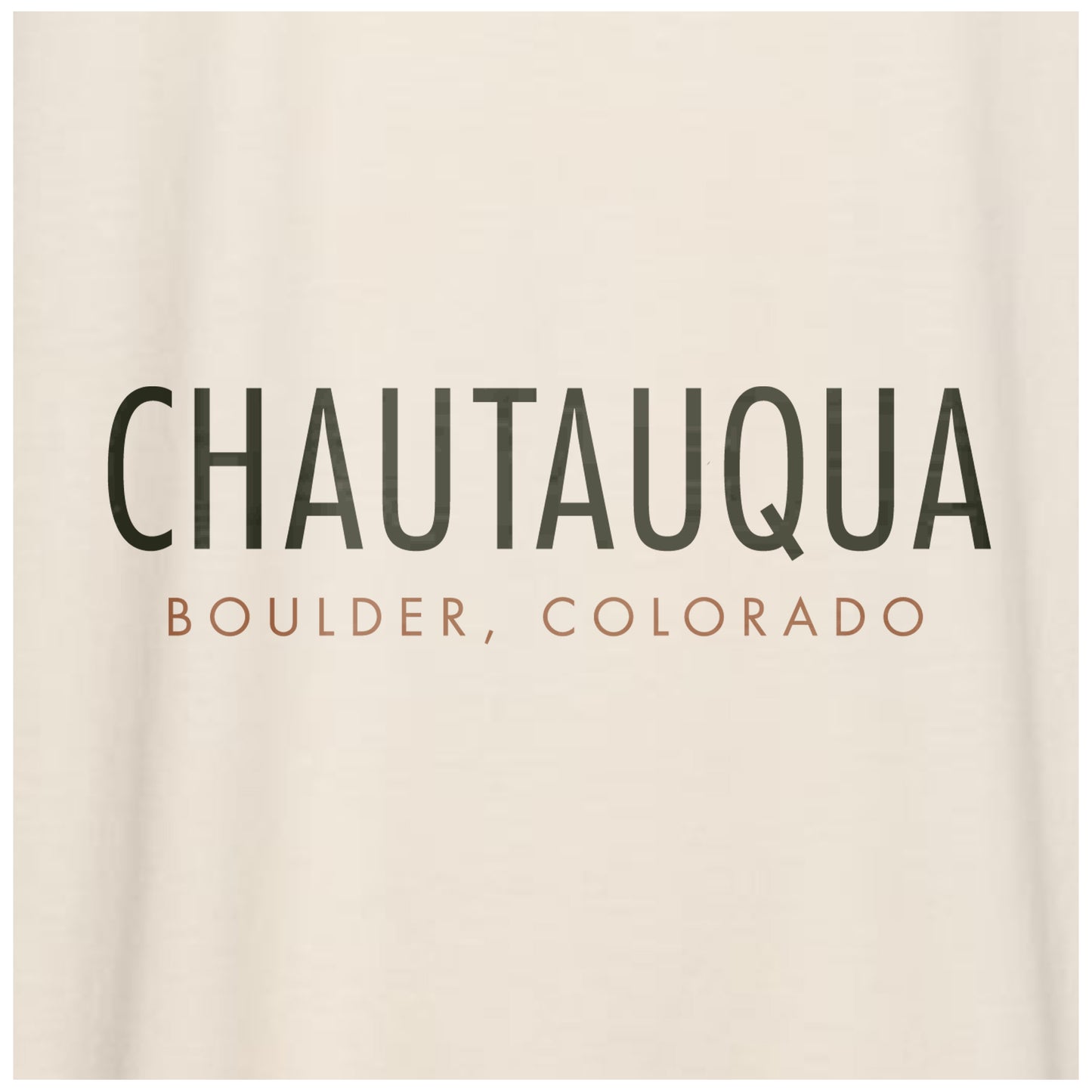 CHAUTAUQUA BOULDER - Comfort Colors Heavyweight T-Shirt