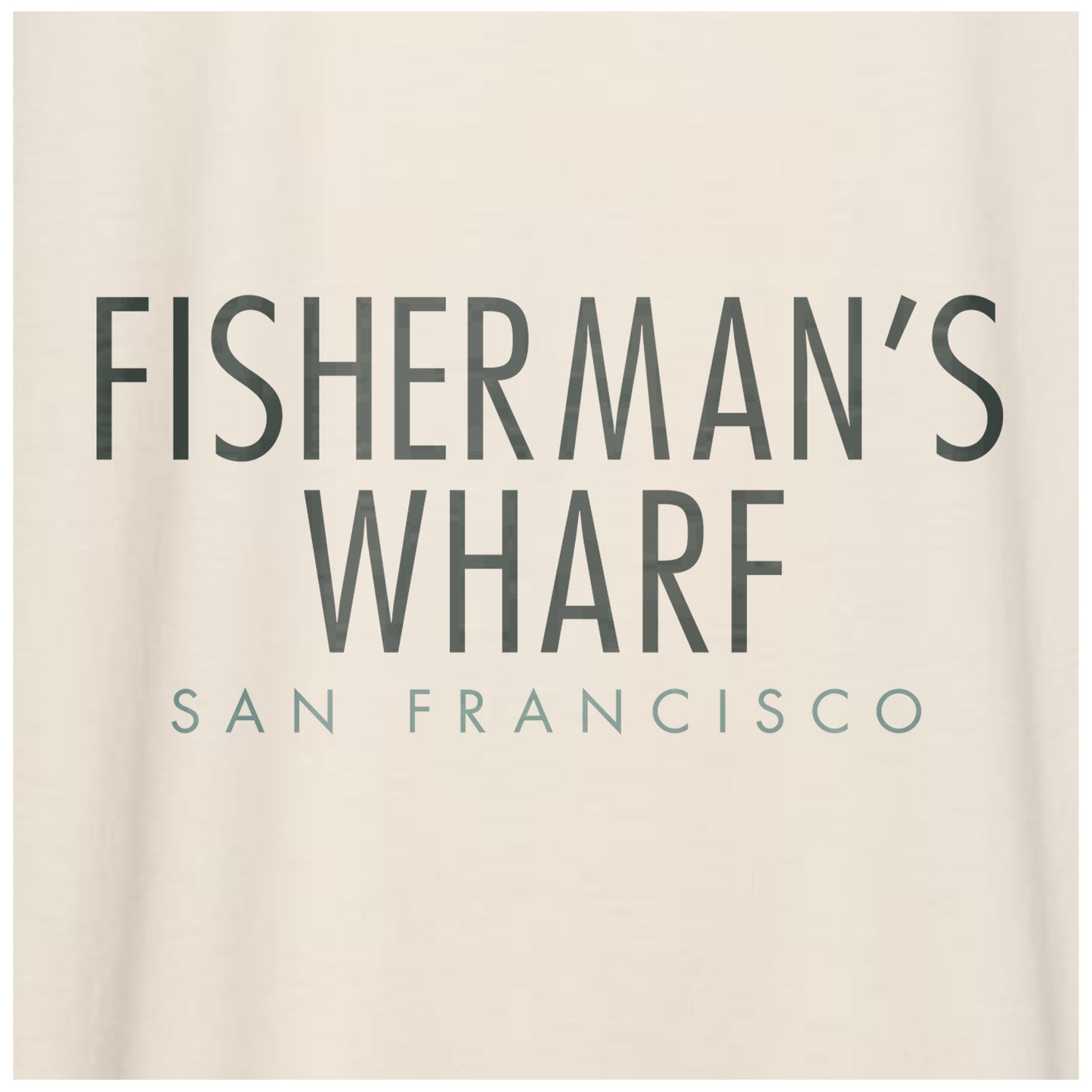 Fishermans Wharf - Comfort Colors Heavyweight T-Shirt